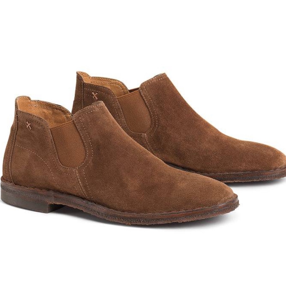Trask Women's Brown Suede Ankle Boots